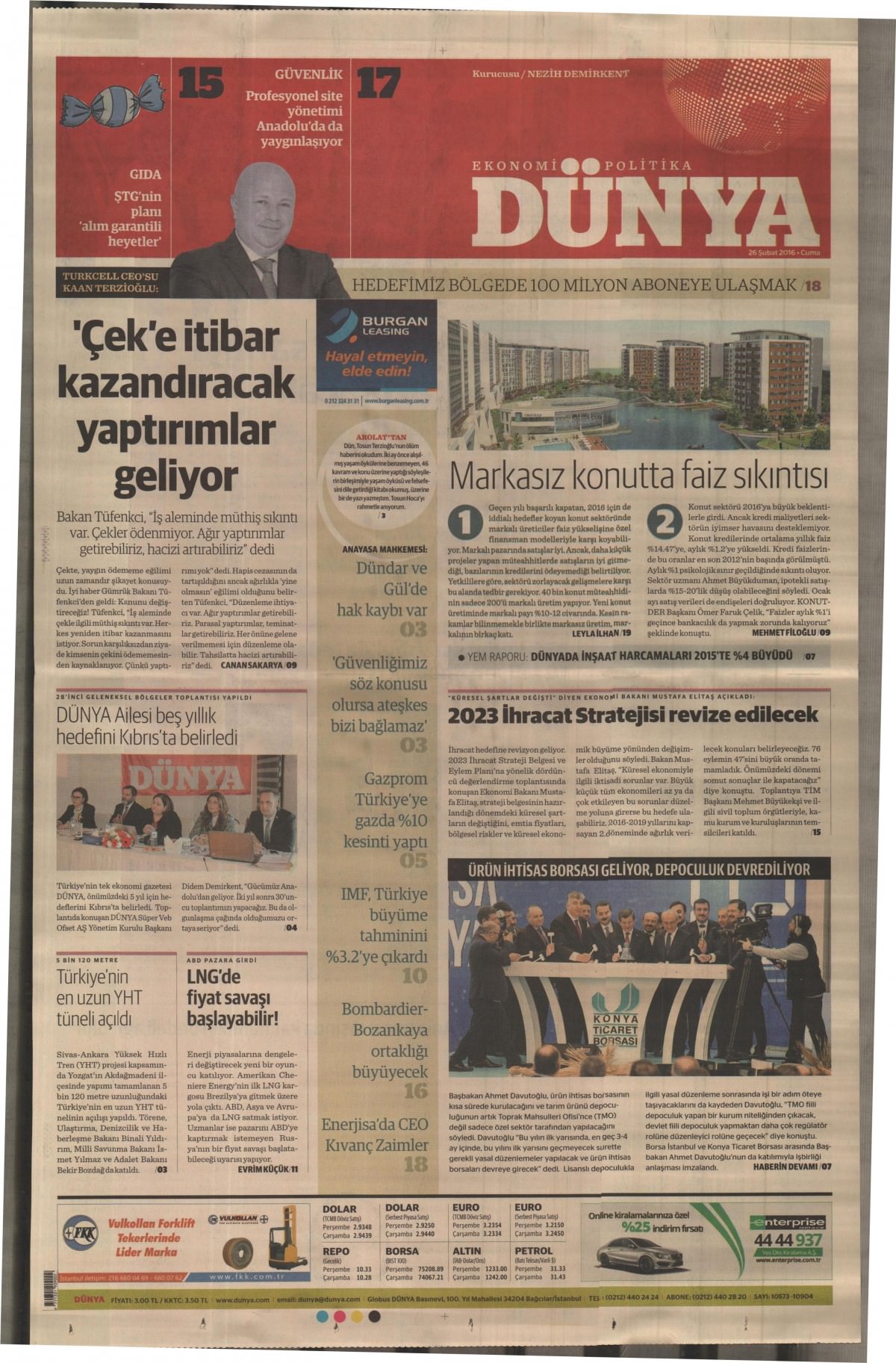 Gazeteler bugün ne yazdı? - 658