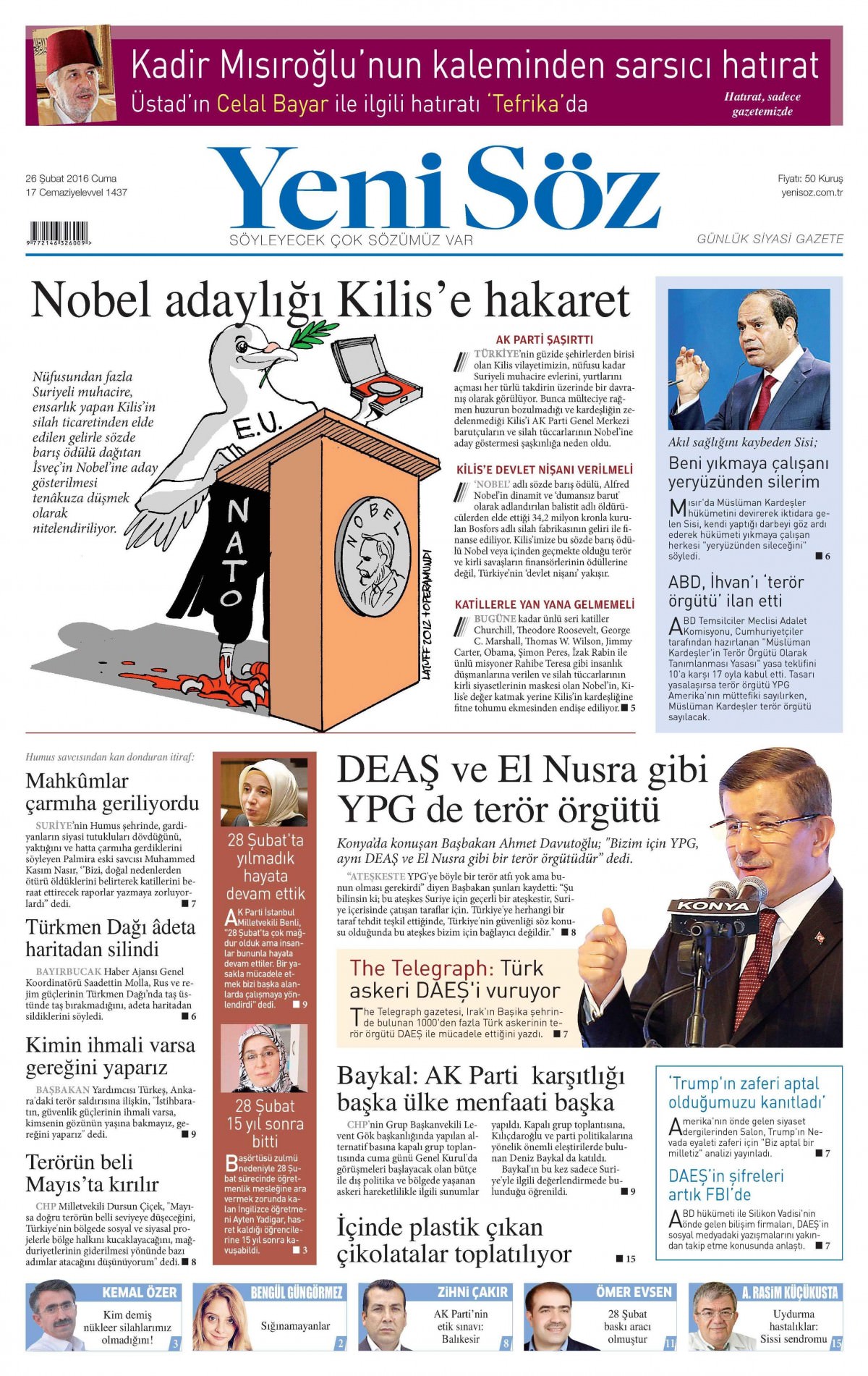 Gazeteler bugün ne yazdı? - 710