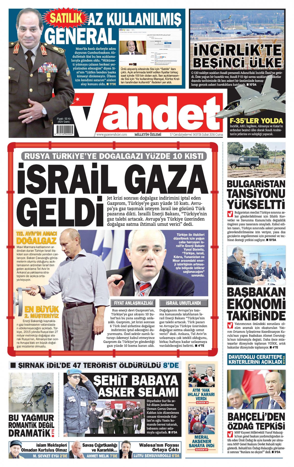 Gazeteler bugün ne yazdı? - 534