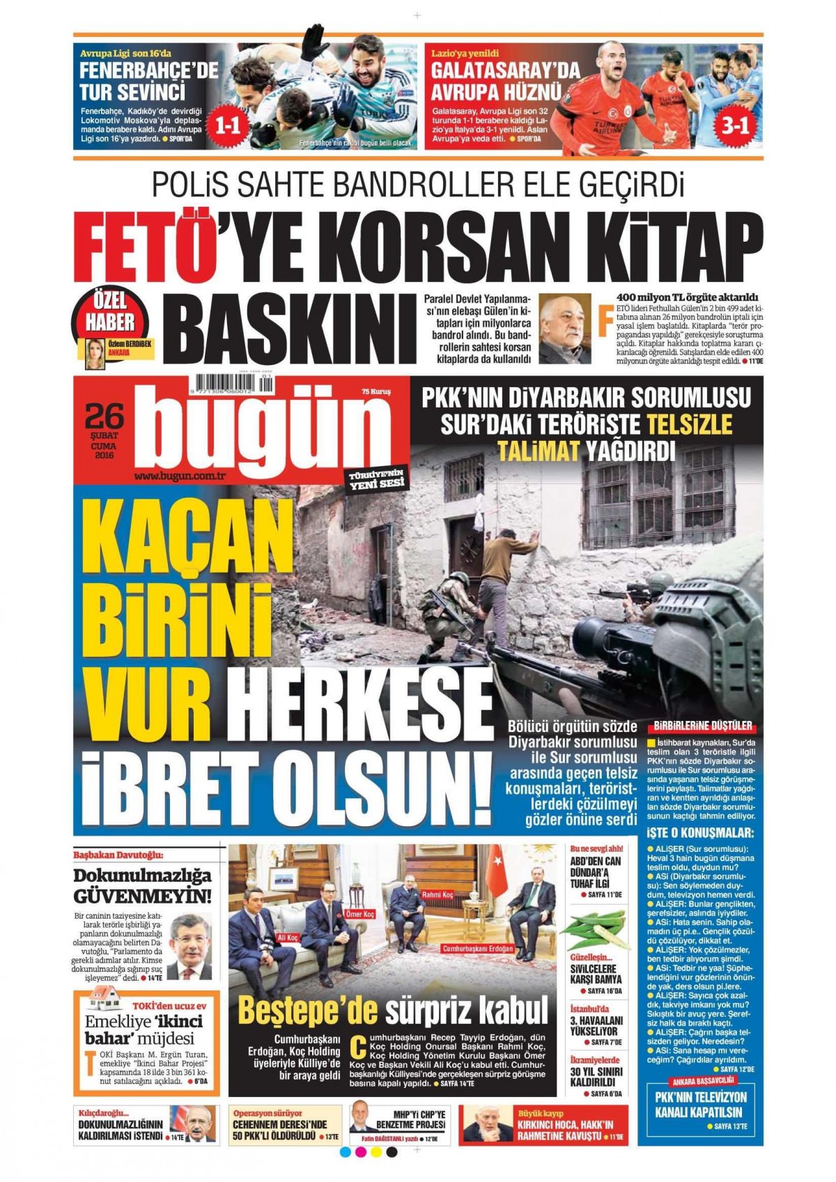 Gazeteler bugün ne yazdı? - 945