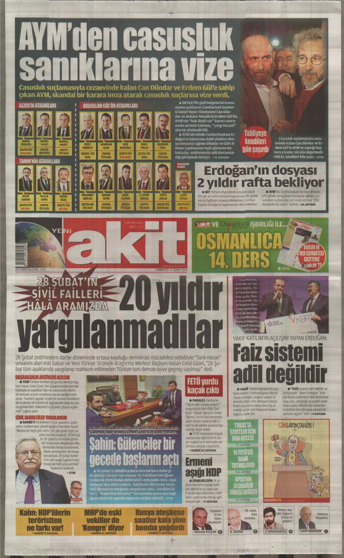 Gazeteler bugün ne yazdı? - 903