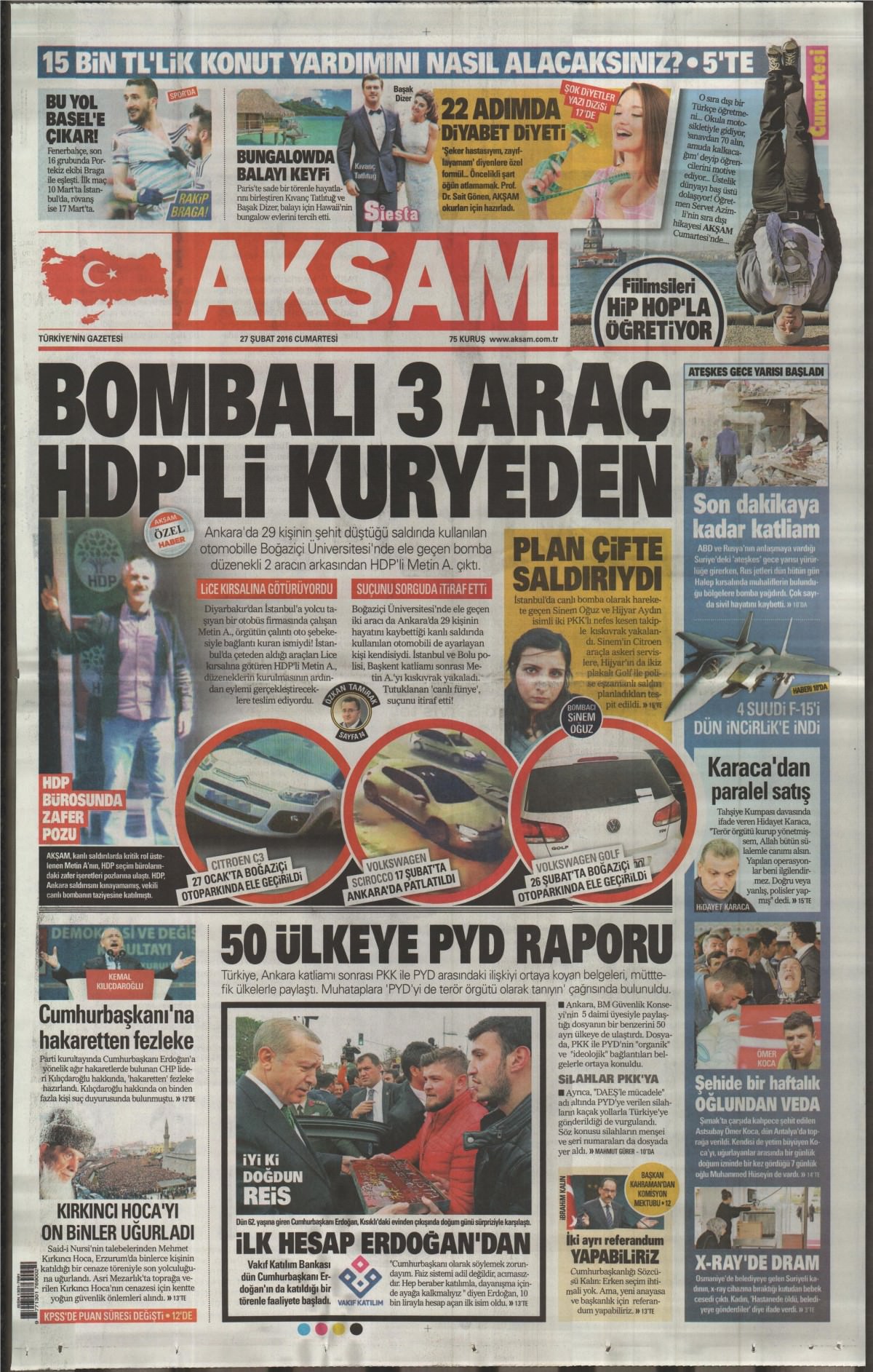 Gazeteler bugün ne yazdı? - 570