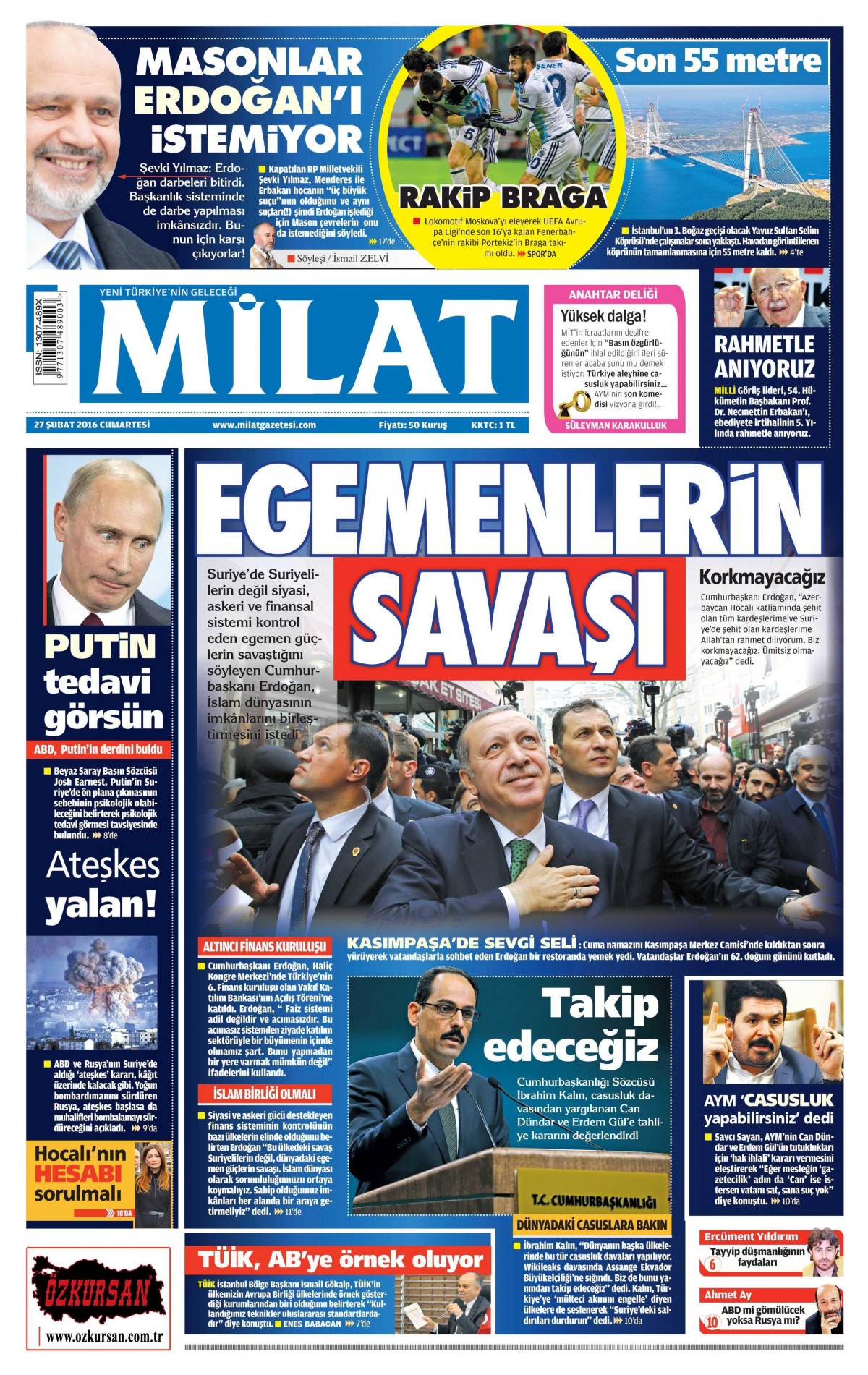 Gazeteler bugün ne yazdı? - 927