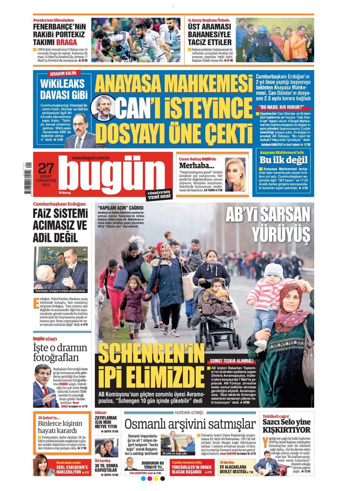 Gazeteler bugün ne yazdı? - 703