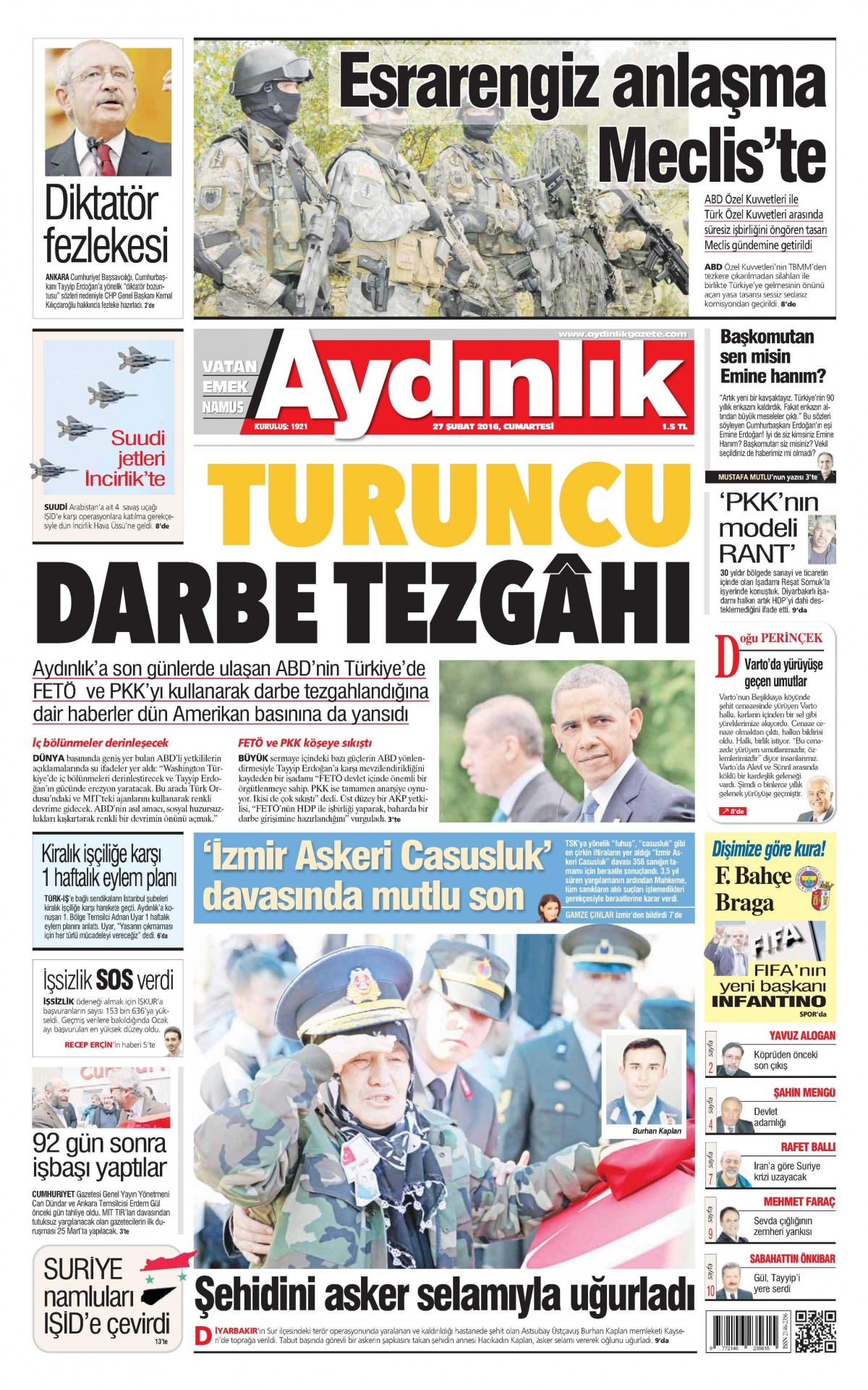 Gazeteler bugün ne yazdı? - 806