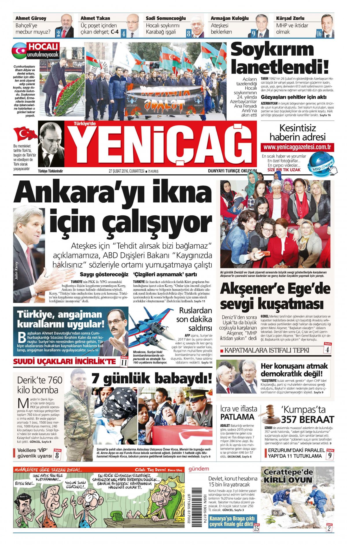 Gazeteler bugün ne yazdı? - 584