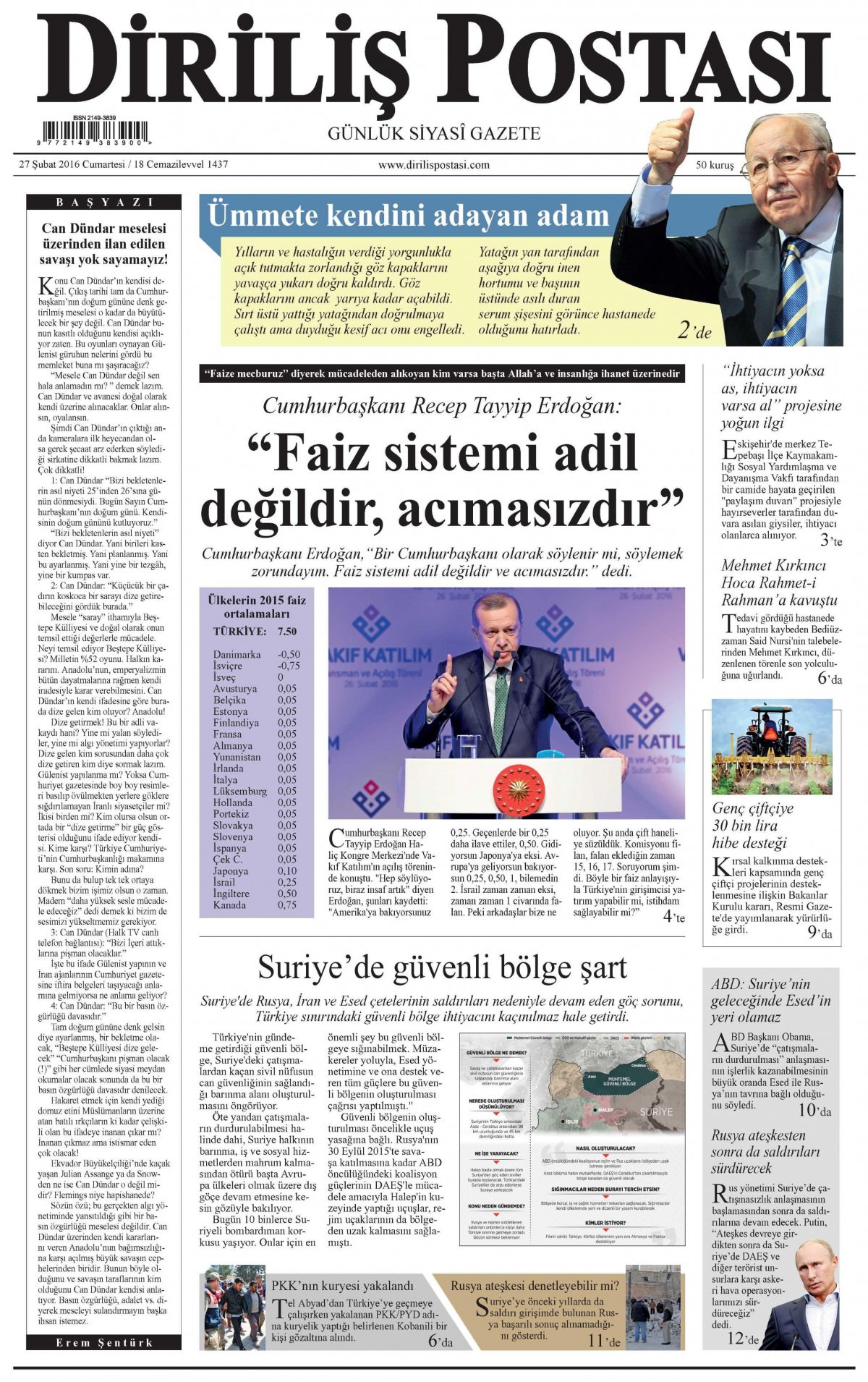 Gazeteler bugün ne yazdı? - 795