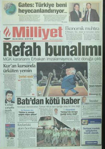 28 Şubat sürecinin unutulmaz manşetleri - 533