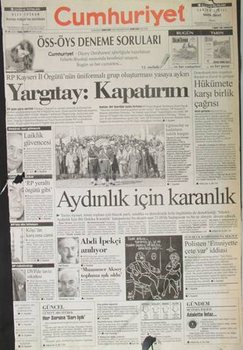 28 Şubat sürecinin unutulmaz manşetleri - 770