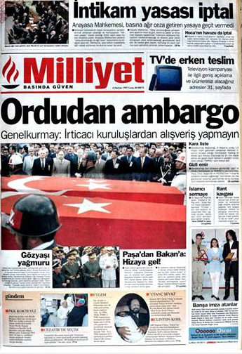 28 Şubat sürecinin unutulmaz manşetleri - 550