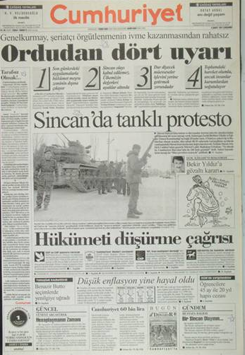 28 Şubat sürecinin unutulmaz manşetleri - 736