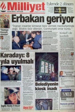 28 Şubat sürecinin unutulmaz manşetleri - 531