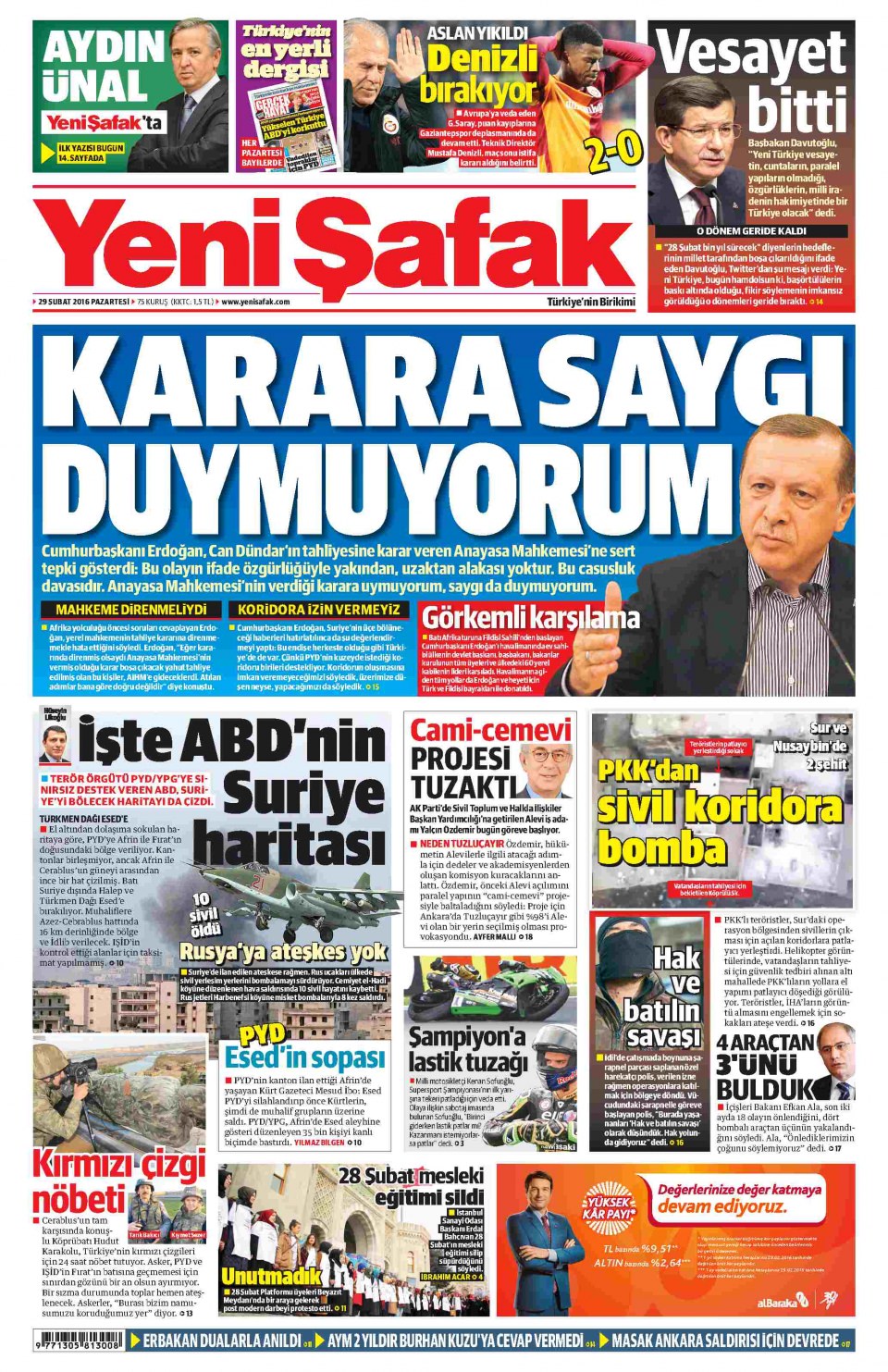 Gazeteler bugün ne yazdı? - 594