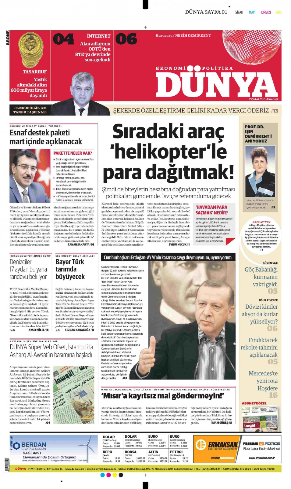 Gazeteler bugün ne yazdı? - 719