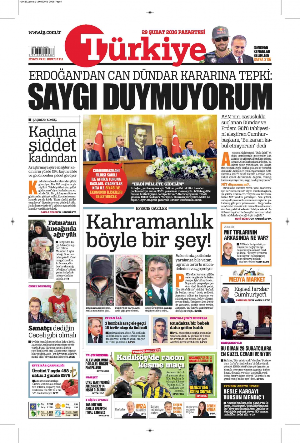Gazeteler bugün ne yazdı? - 534