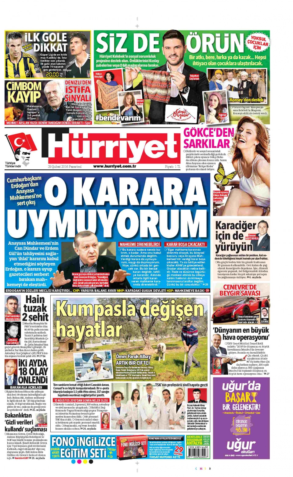 Gazeteler bugün ne yazdı? - 836