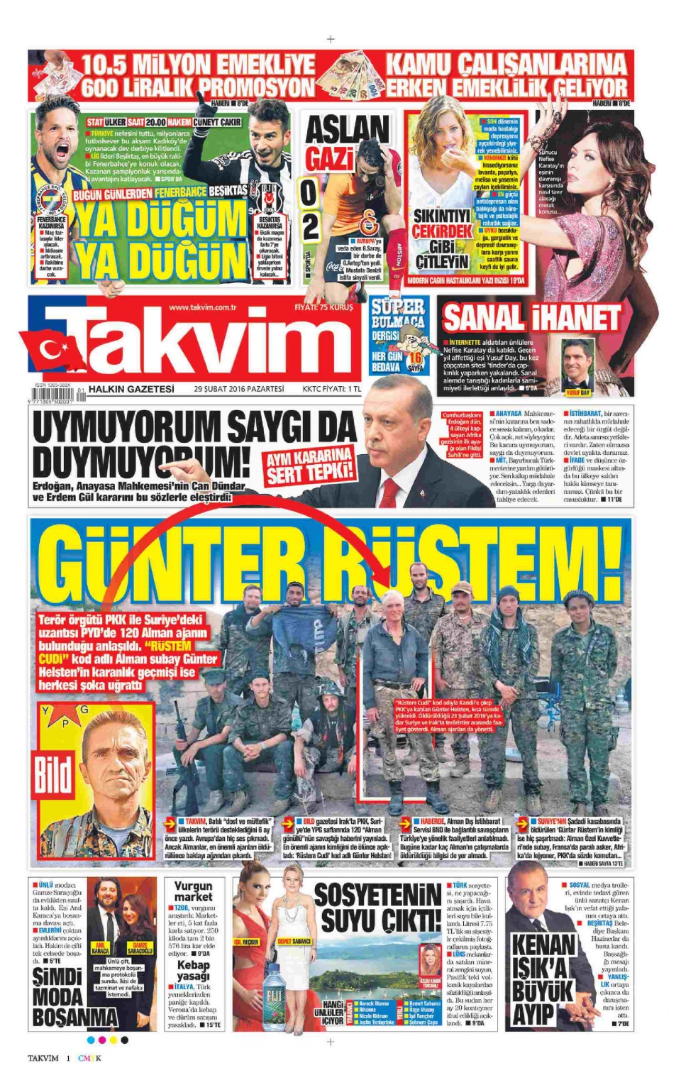 Gazeteler bugün ne yazdı? - 767