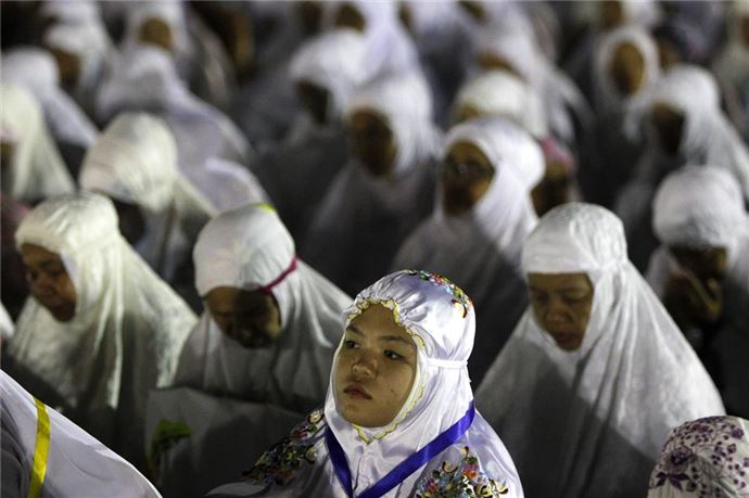 Endonezya'da dünya barışı için dua - 776