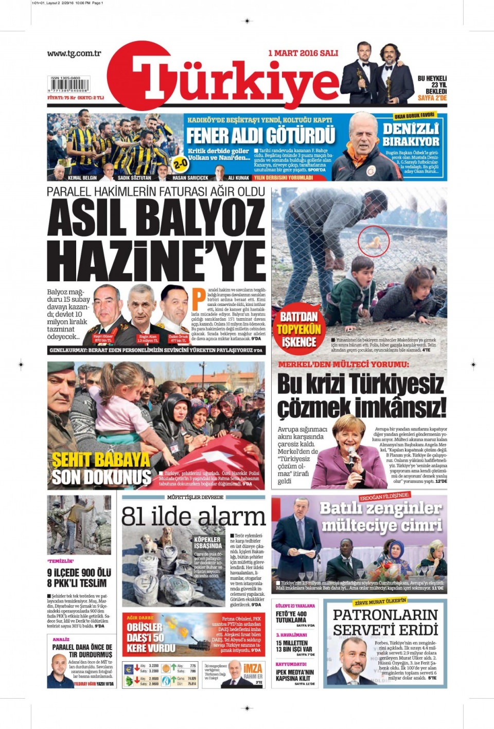 Gazeteler bugün ne yazdı? - 642