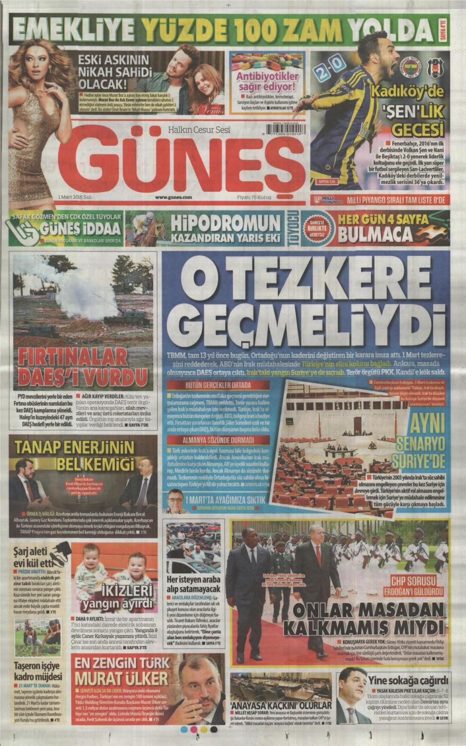 Gazeteler bugün ne yazdı? - 541