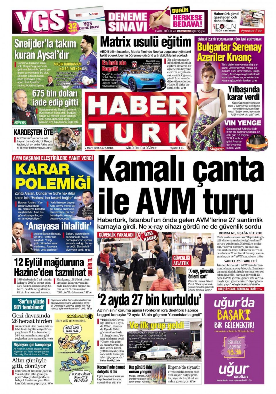 Gazeteler bugün ne yazdı? - 806