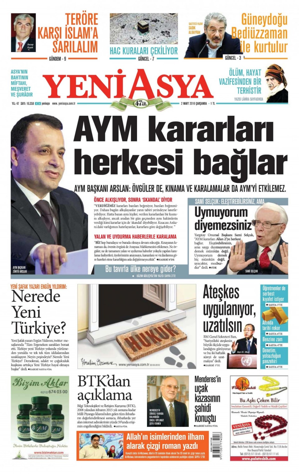 Gazeteler bugün ne yazdı? - 741