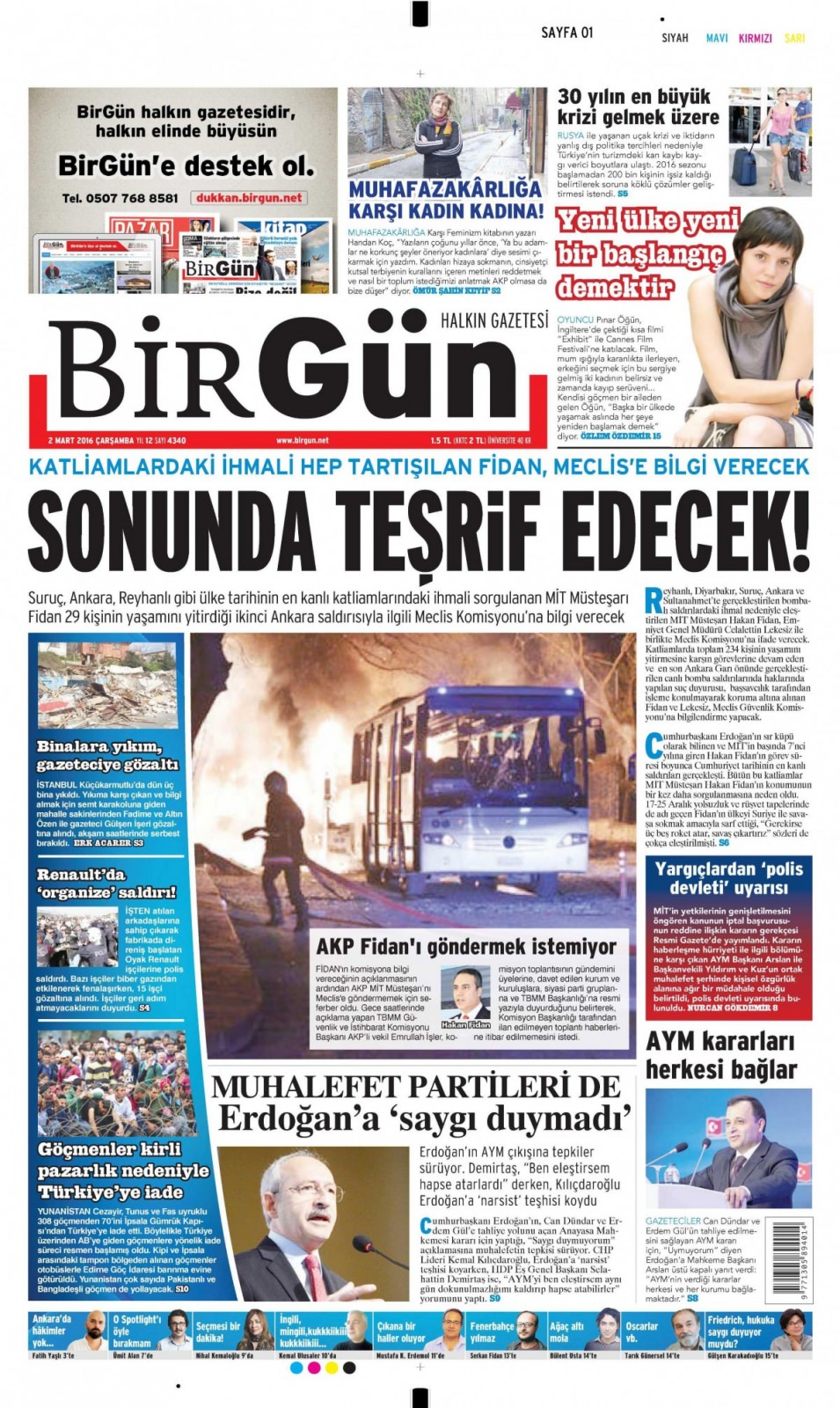 Gazeteler bugün ne yazdı? - 767