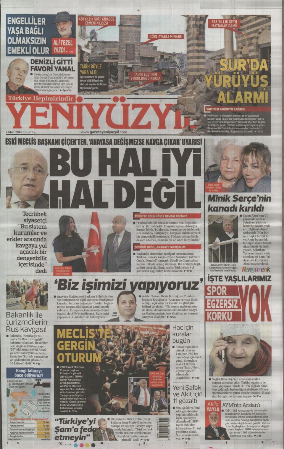 Gazeteler bugün ne yazdı? - 544