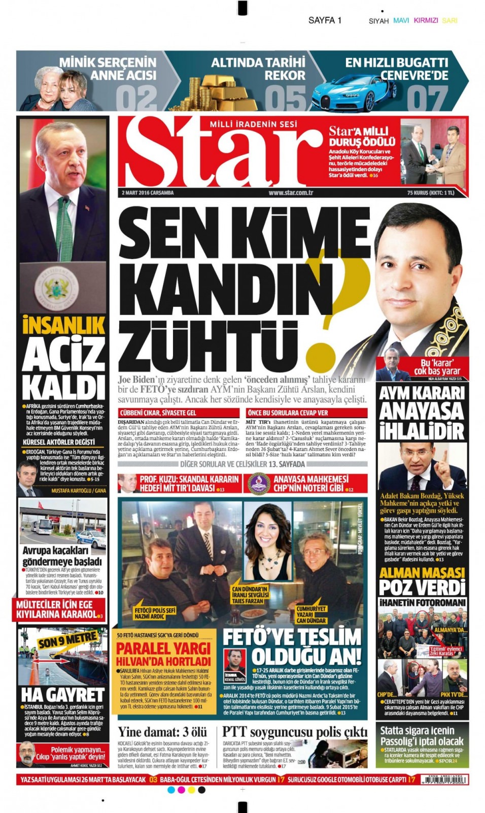 Gazeteler bugün ne yazdı? - 502