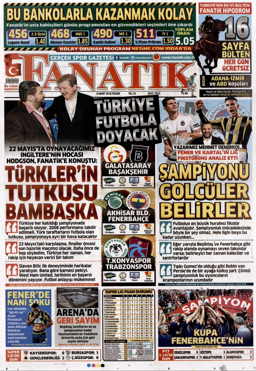 6 Mart 2016 gazete manşetleri - 11
