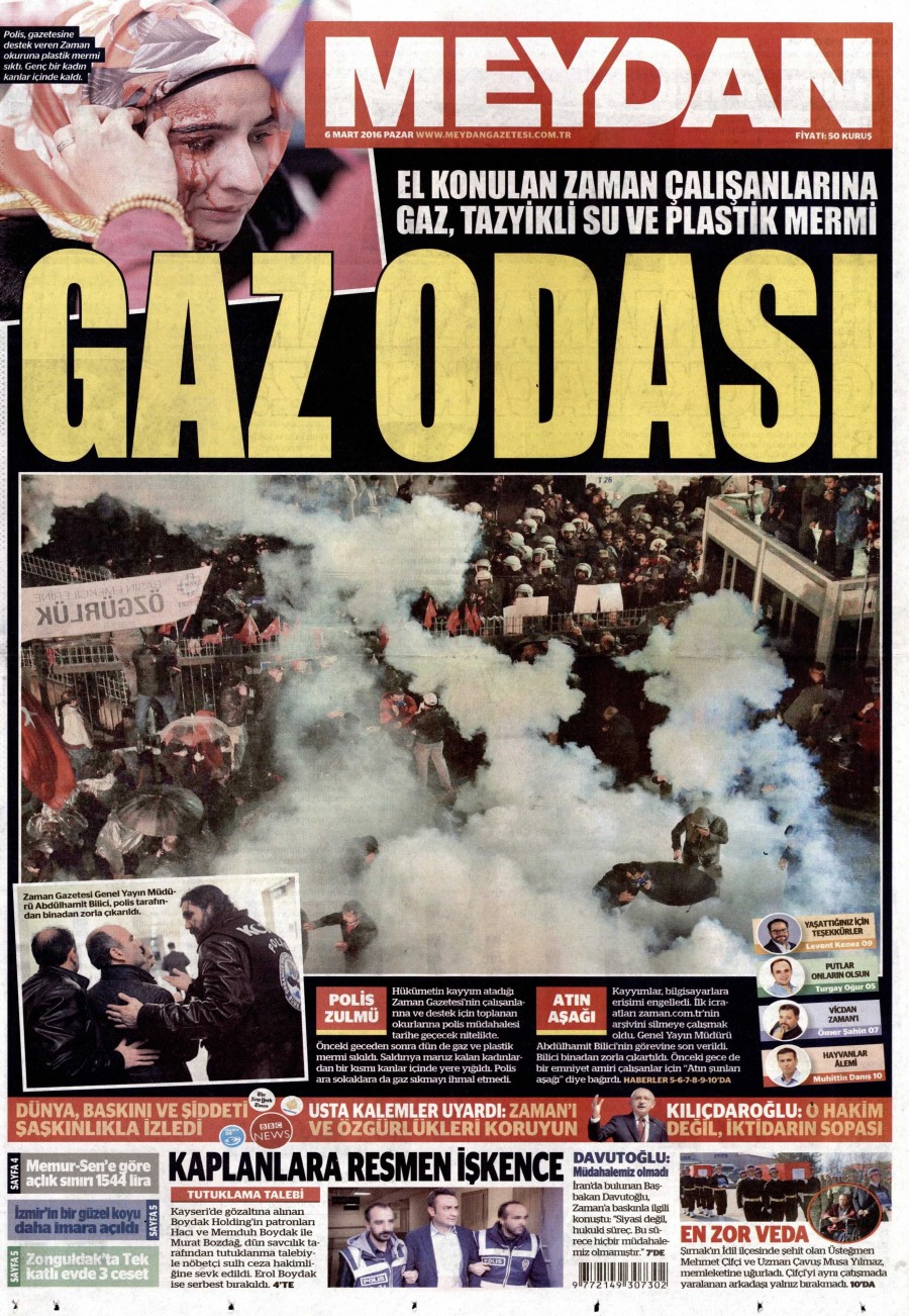 6 Mart 2016 gazete manşetleri - 4