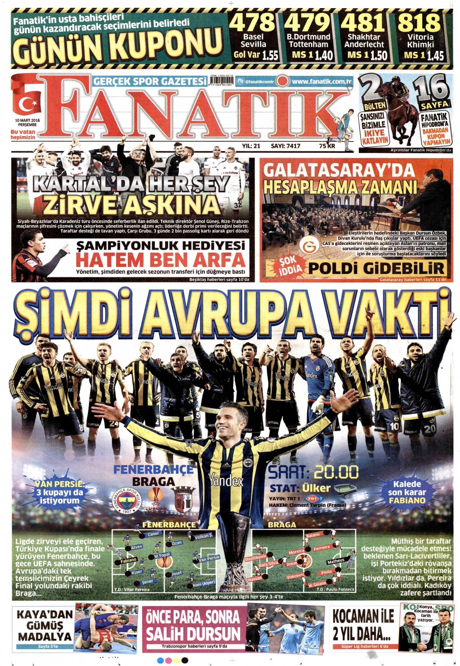 10 Mart 2016 gazete manşetleri - 505