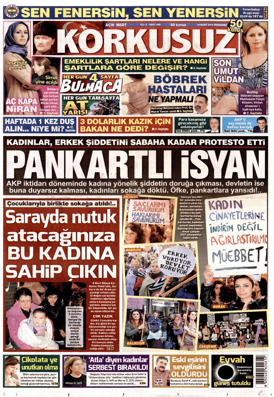 10 Mart 2016 gazete manşetleri - 505