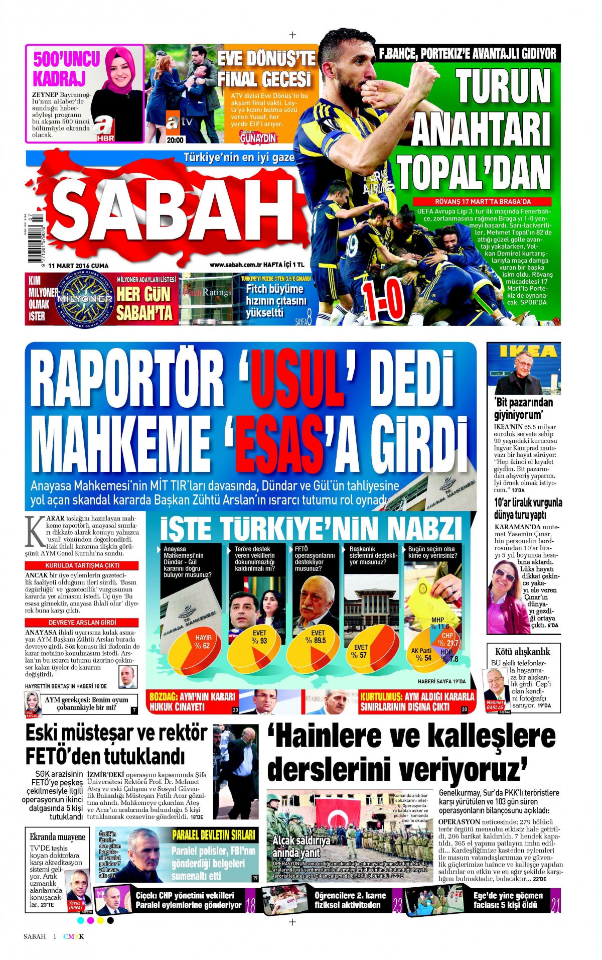 Gazeteler bugün ne yazdı? - 825