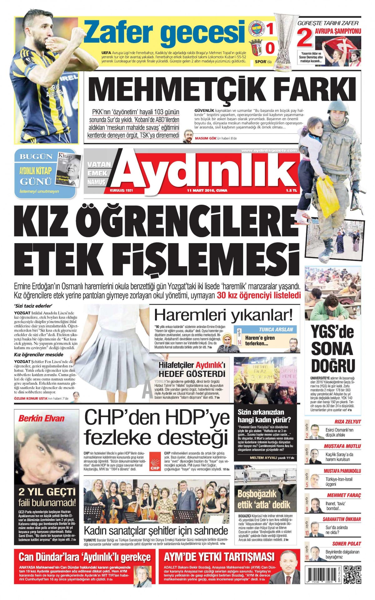 Gazeteler bugün ne yazdı? - 744