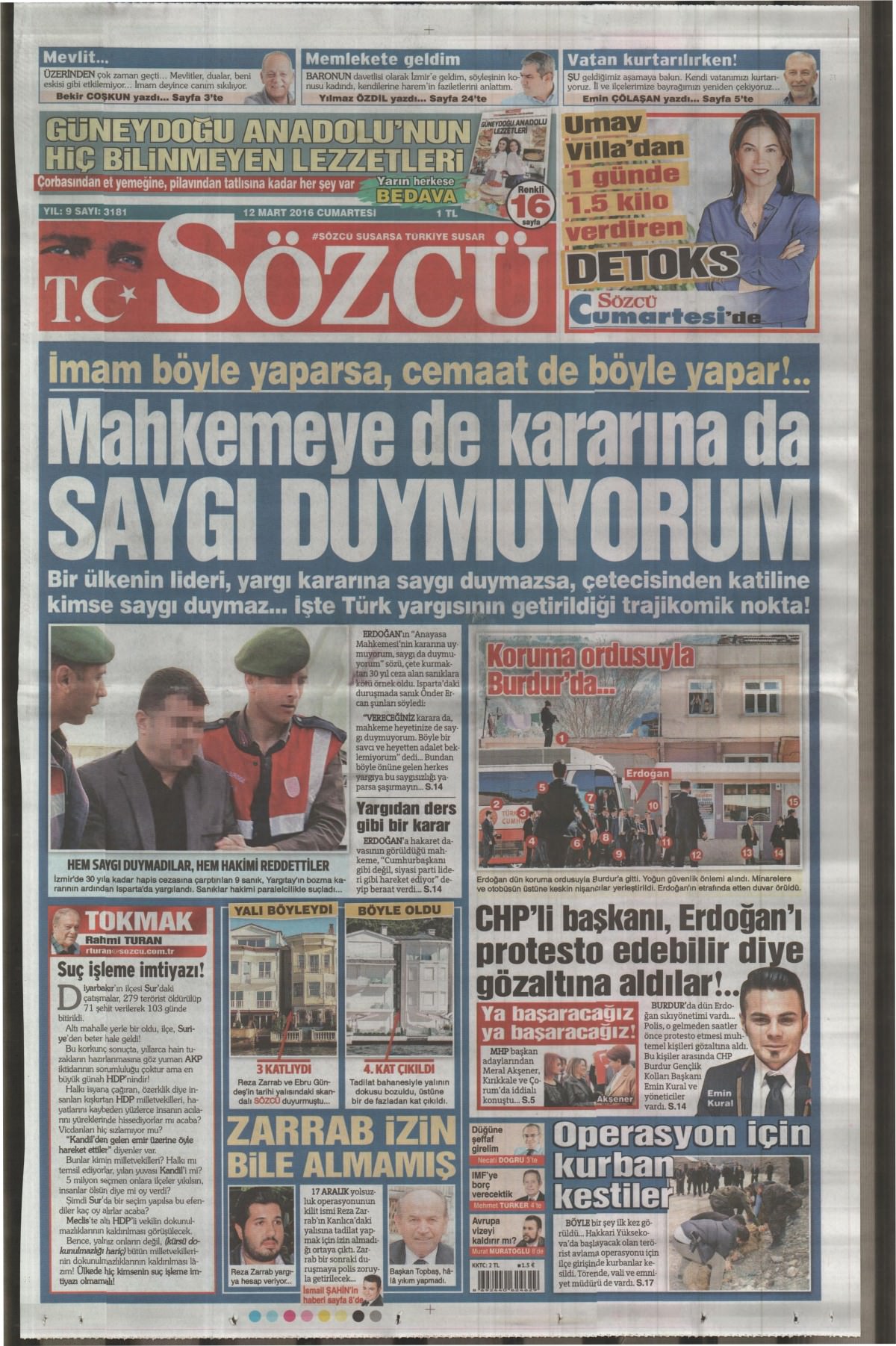 Gazeteler bugün ne yazdı? - 528