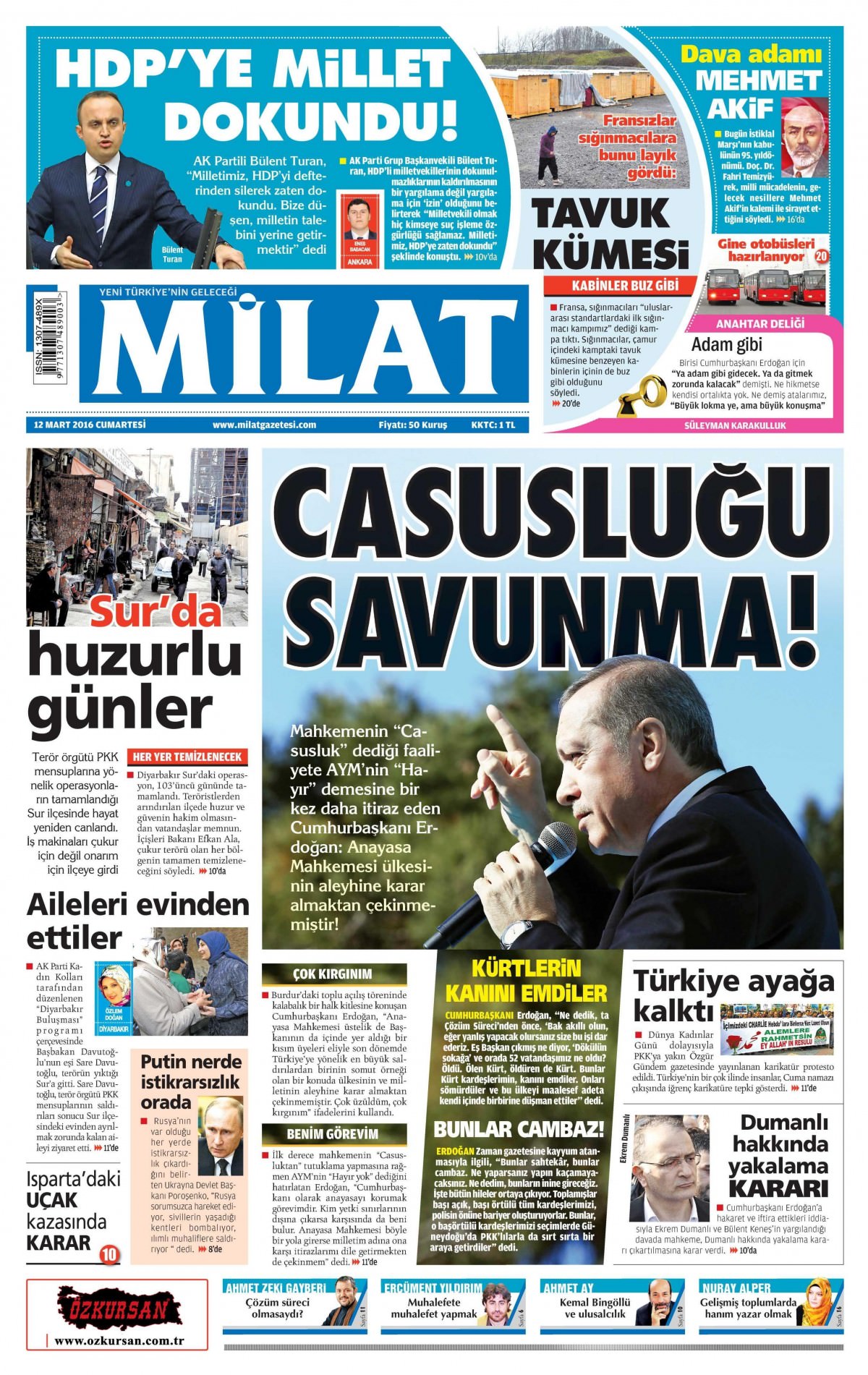 Gazeteler bugün ne yazdı? - 748