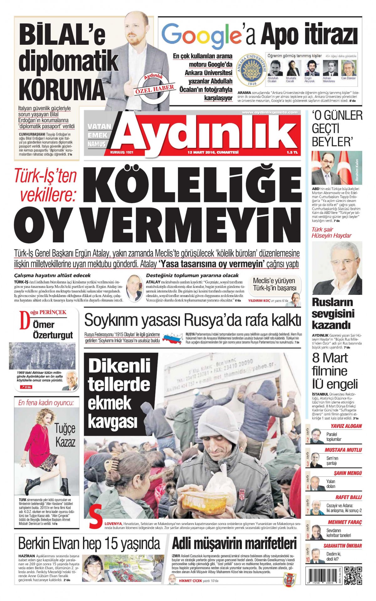 Gazeteler bugün ne yazdı? - 662