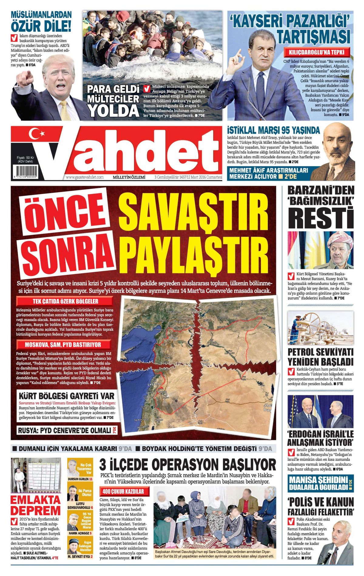 Gazeteler bugün ne yazdı? - 625