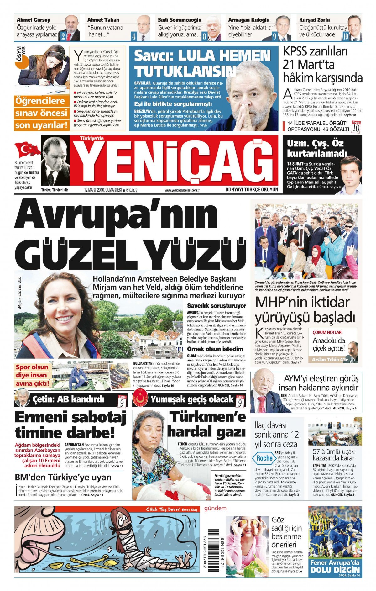 Gazeteler bugün ne yazdı? - 913