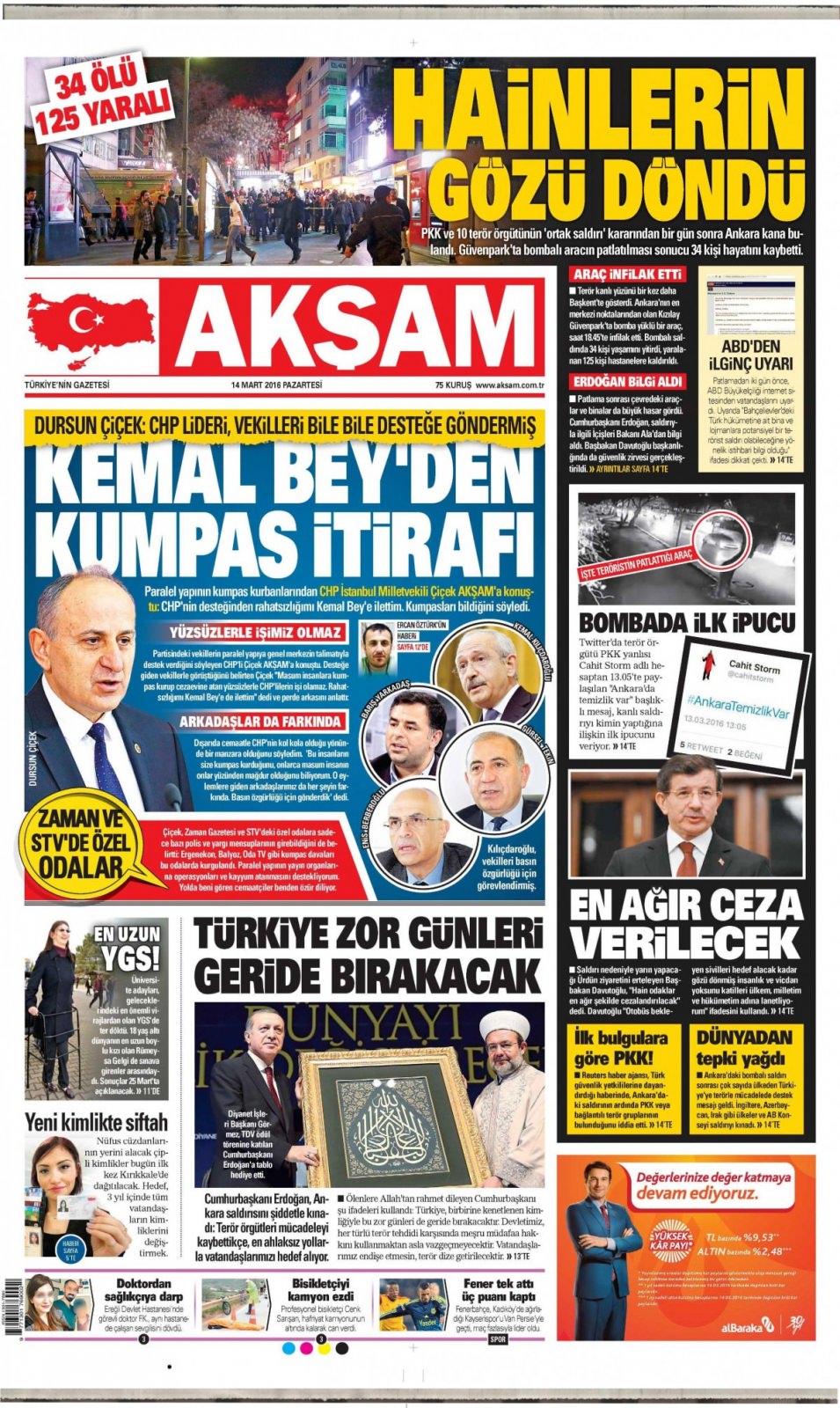 Gazeteler bugün ne yazdı? - 827