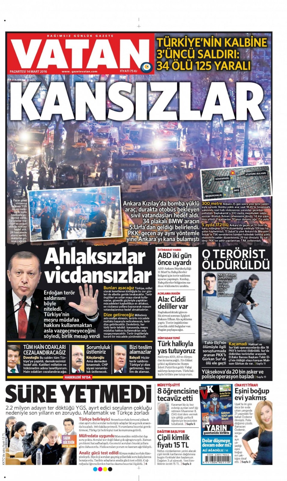 Gazeteler bugün ne yazdı? - 644