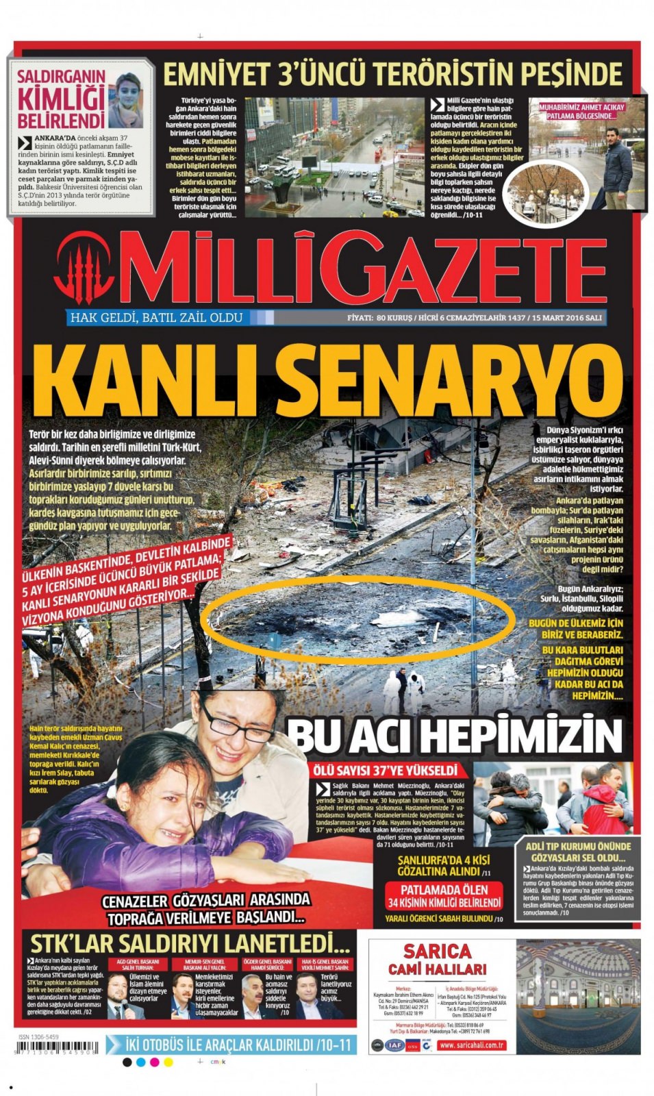 Gazeteler bugün ne yazdı? - 900