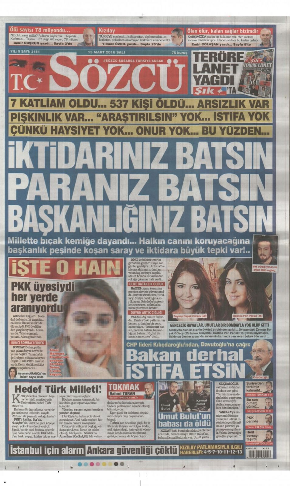 Gazeteler bugün ne yazdı? - 749