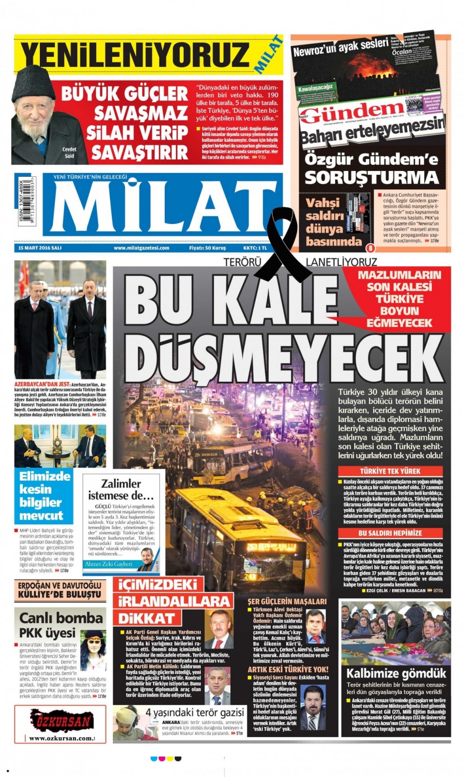 Gazeteler bugün ne yazdı? - 622