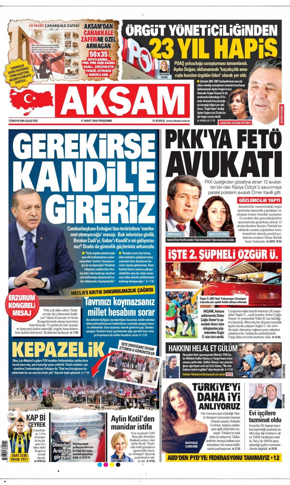 Gazeteler bugün ne yazdı? - 20