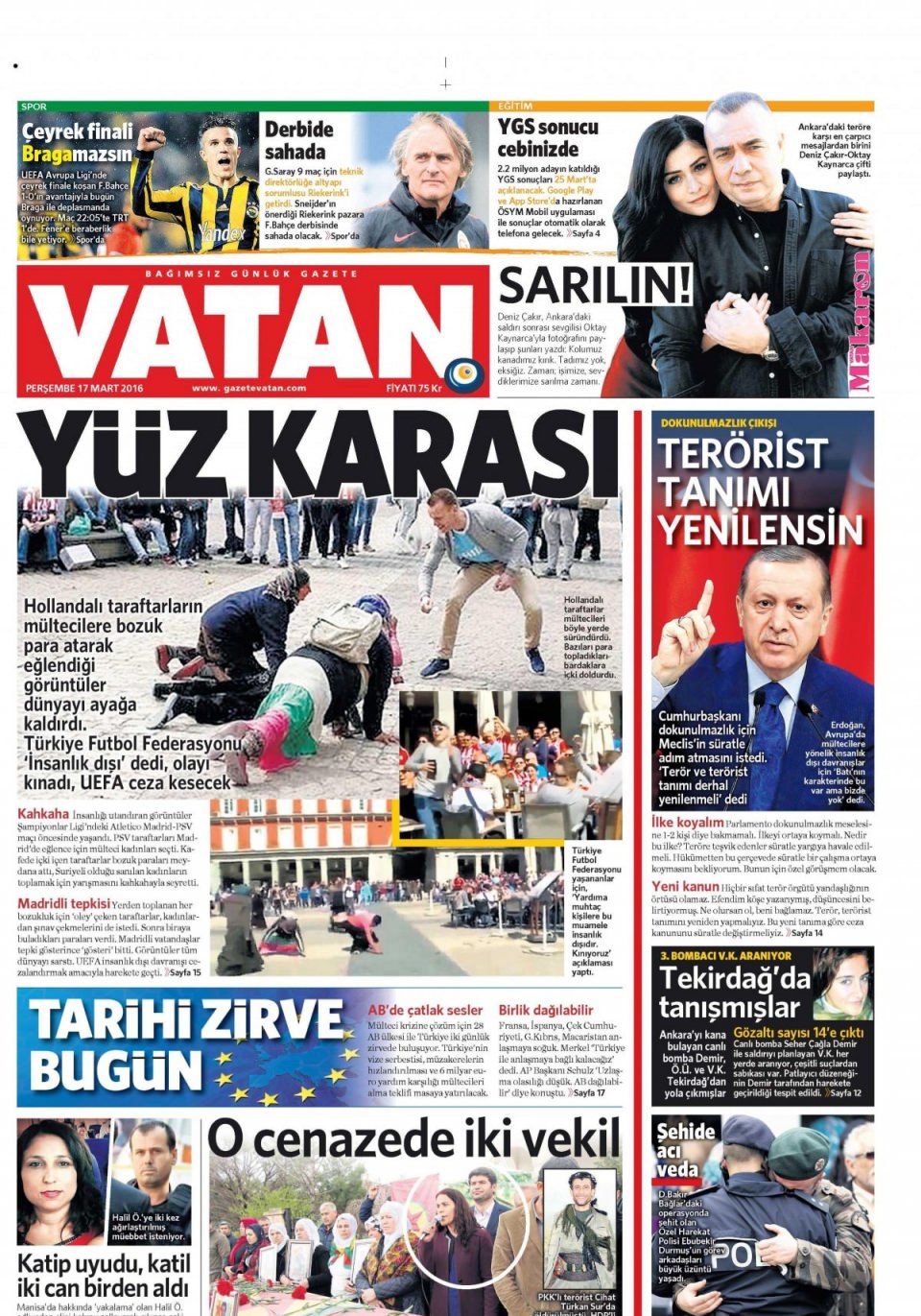 Gazeteler bugün ne yazdı? - 22