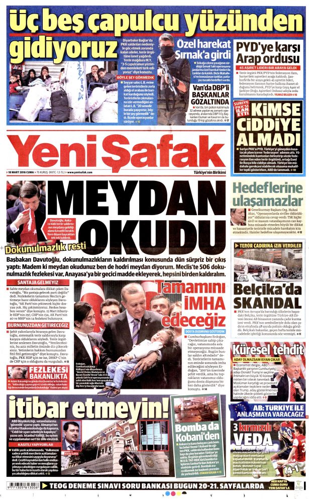 Gazeteler bugün ne yazdı? - 846