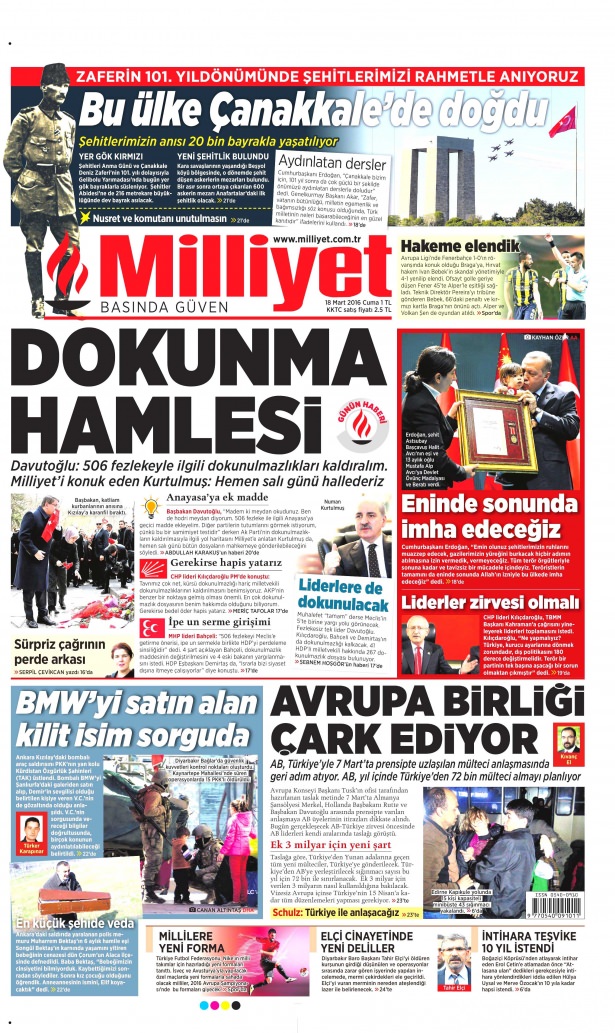 Gazeteler bugün ne yazdı? - 709