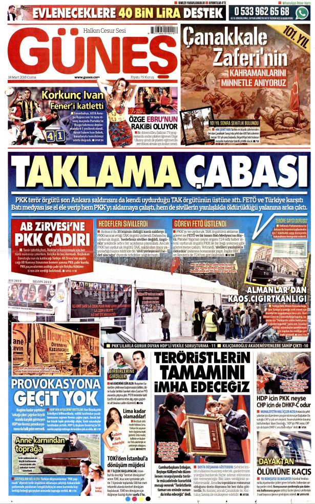 Gazeteler bugün ne yazdı? - 506